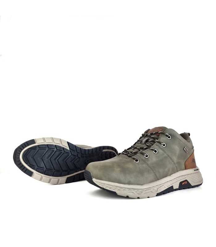 Vista de la suela : "Suela antideslizante del botín impermeable Dockers by Gerli para hombre en botin verde