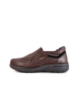 Foto perfil mocasín impermeable Street marrón