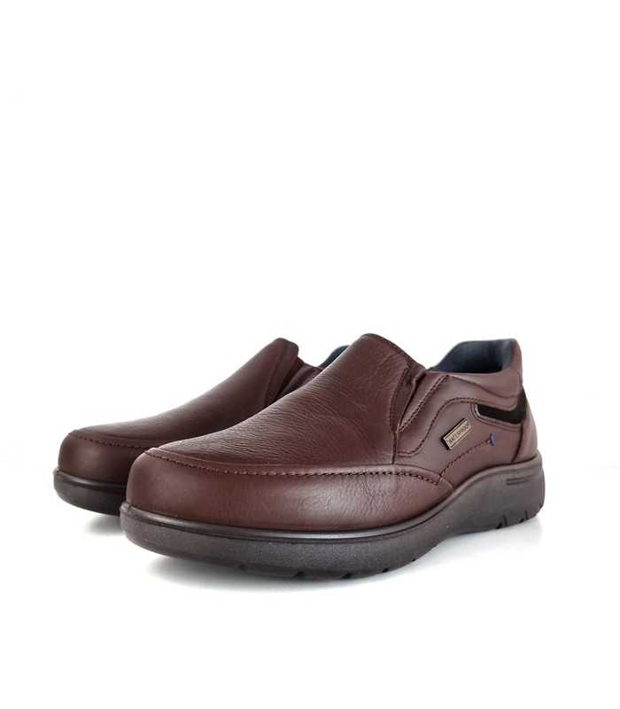 Foto medio perfil mocasín impermeable Street marrón