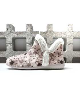 Foto de perfil de la zapatillas casa mujer bota ovejas de Garrido Muro