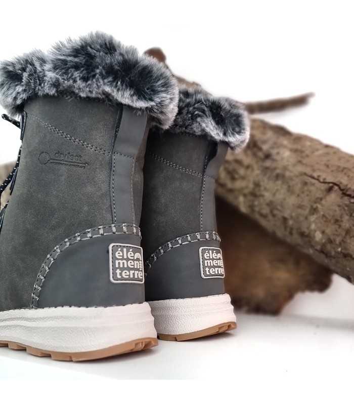 Imagen del talón de la bota apres-ski mujer