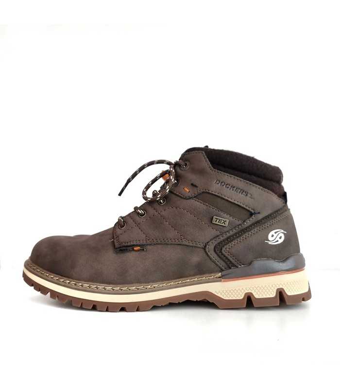 Bota hombre piel marron impermeable Dockers