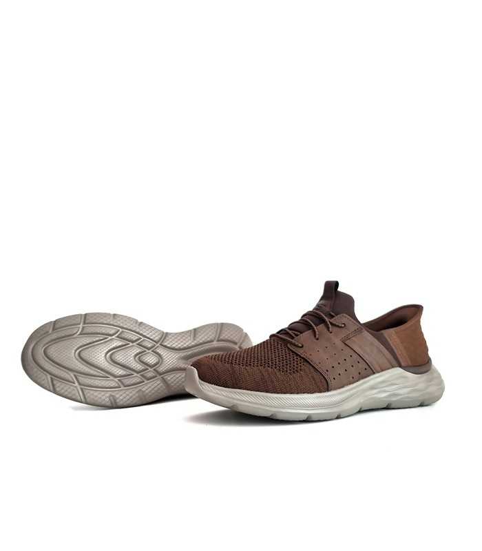 Suela de 3,18 cm del zapato Skechers Garner Slip-ins para hombre