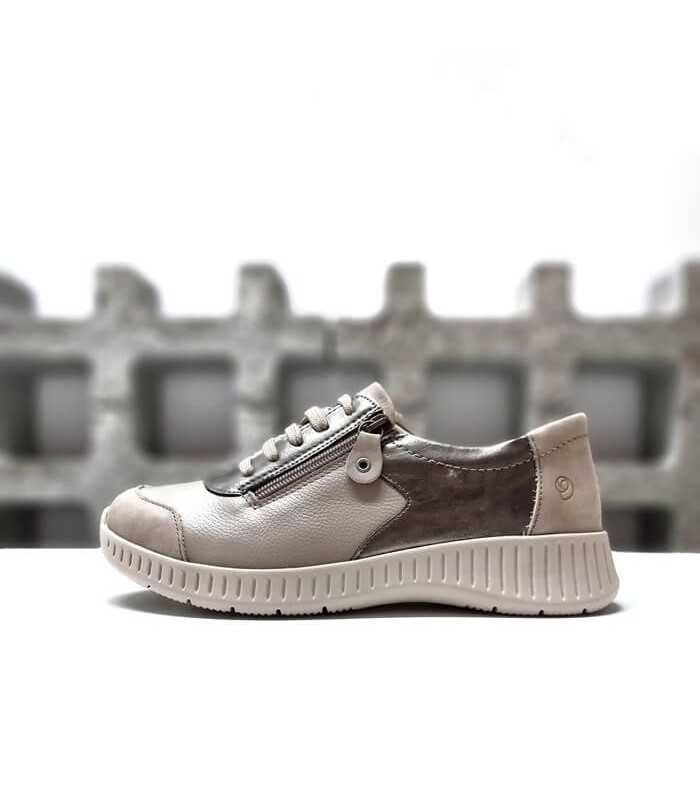Vista de perfil de zapato ancho de Joel Stone