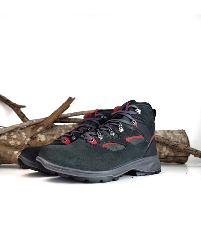Botas Gore-Tex impermeable Chiruca Estepa 19 gris, medio perfil.