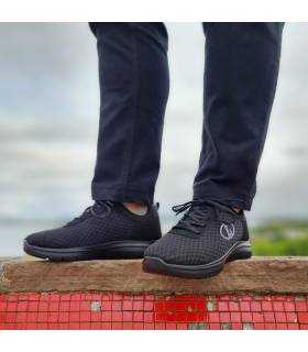 Zapatos deportivos Luisetti hombre cordones textil puestos