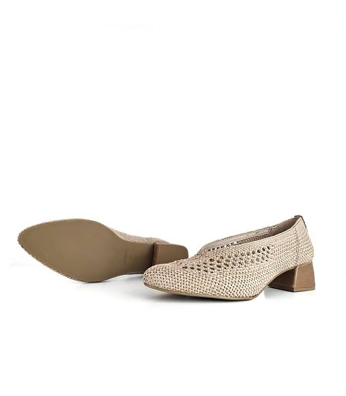 suela de goma antideslizante de zapatos salón rafia de Nival