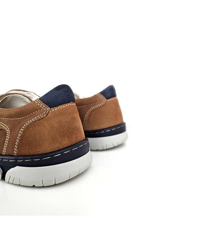 Zapato hombre cordones Luisetti, vista del talón