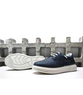 Suela ultraligera de goma con diseño flexible y resistente del zapato azul de Luisetti