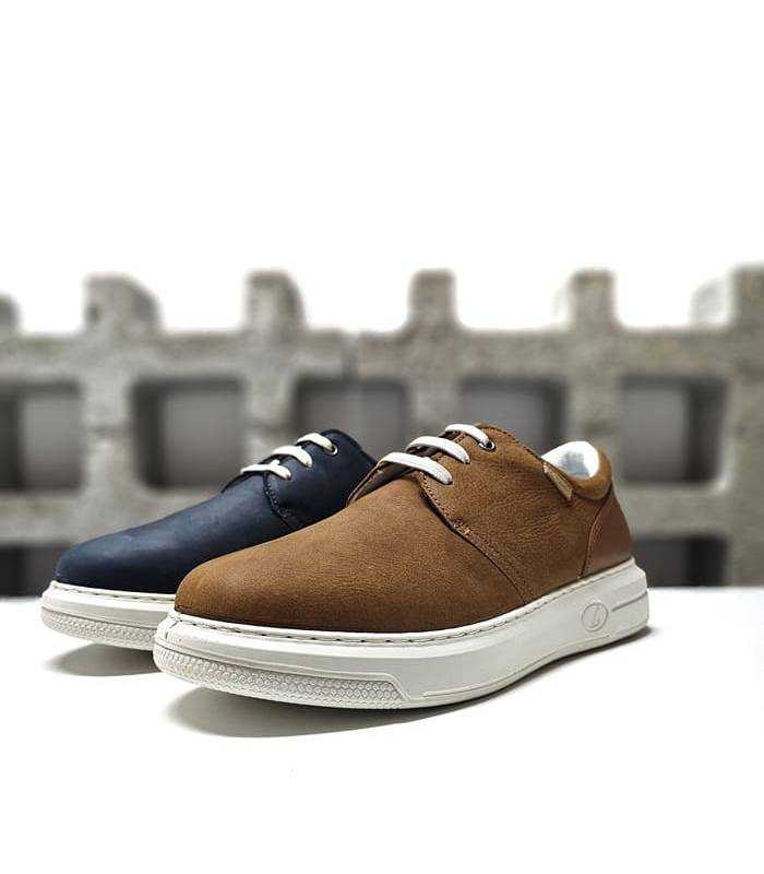 Comparativa de los dos colores del zapato de cordones cómodo de Luisetti