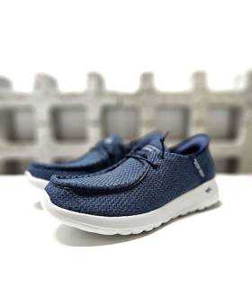 zapatilla GO WALK Halcyon navy Skechers medio perfil
