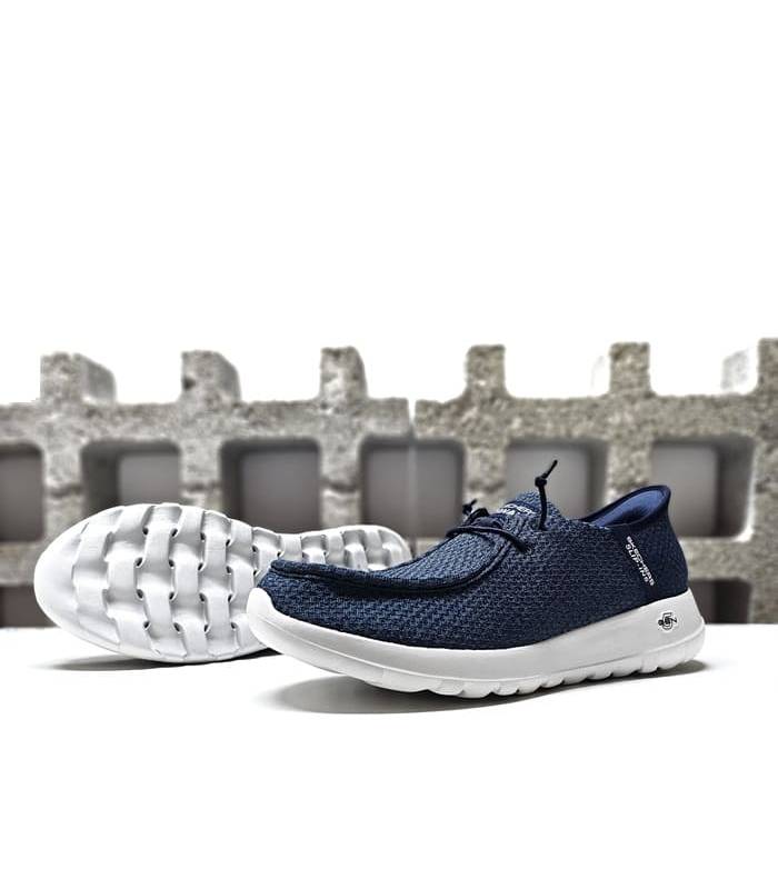 suela deportiva tracción Skechers navy GO WALK