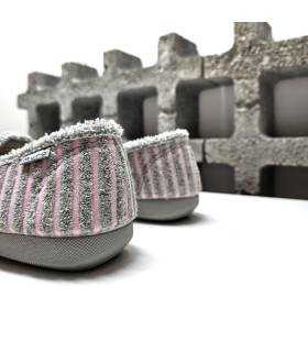 vista trasera de zapatillas de cas para mujer de Garrido Muro