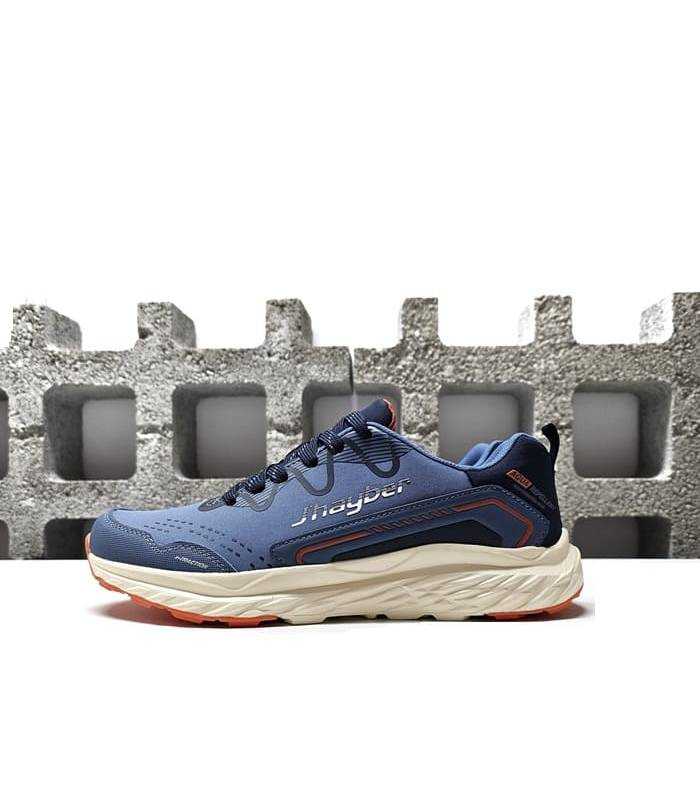Zapatilla deportiva Chantal azul hombre J'hayber - vista lateral