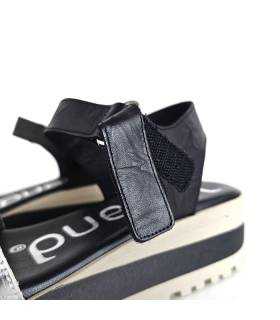 detalle cierre velcro sandalia mujer Suave
