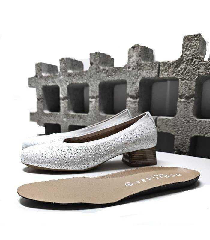 Plantilla extraída del zapato salón beige de DChicas