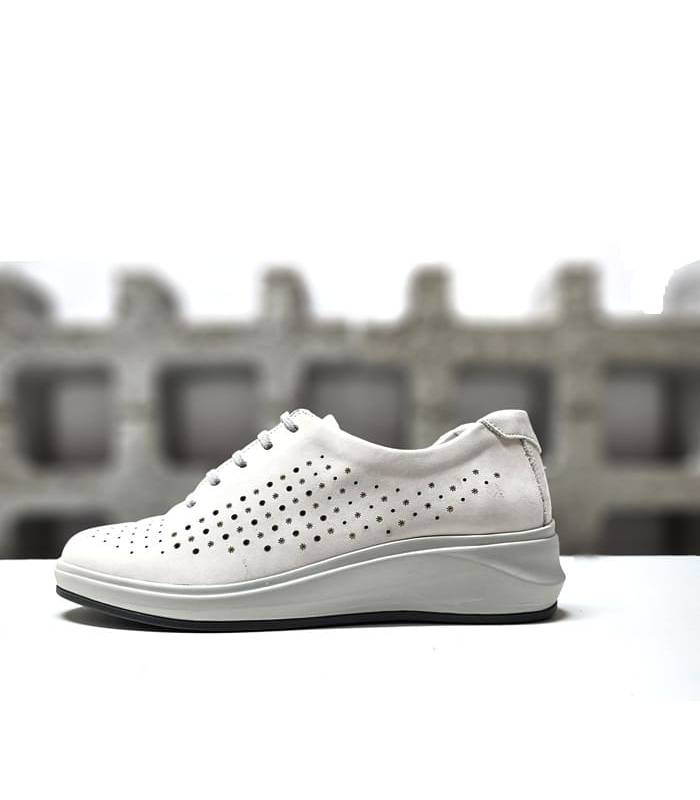 zapatos cordones cómodos mujer lateral