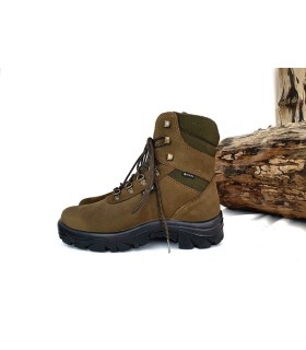 Botas Chiruca Torcaz GORE-TEX hombre marrón verde perfil lateral