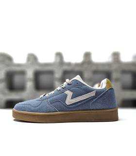 zapatilla mujer azul cielo corte nylon gamuza Paredes verano