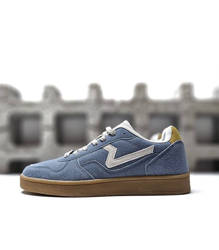 zapatilla mujer azul cielo corte nylon gamuza Paredes verano