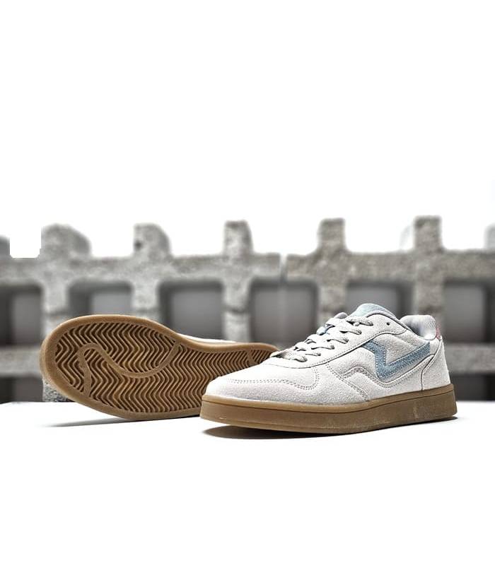 zapatilla mujer beige suela goma antideslizante Paredes
