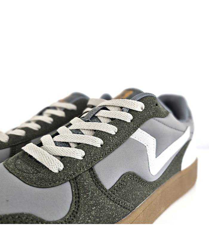 Zapatillas hombre con cordones y suela goma