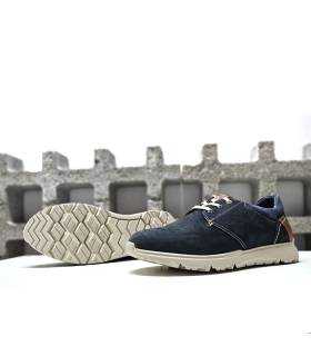 Zapatos Zen suela azul vista desde abajo