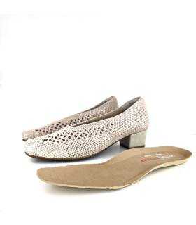 plantilla extraíble zapato ancho medio mujer Doctor Cutillas
