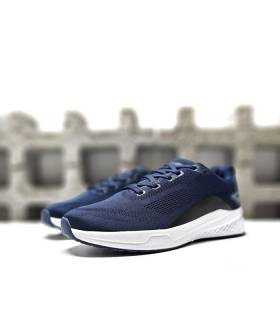 zapatillas verano hombre Paredes azul marino medio perfil