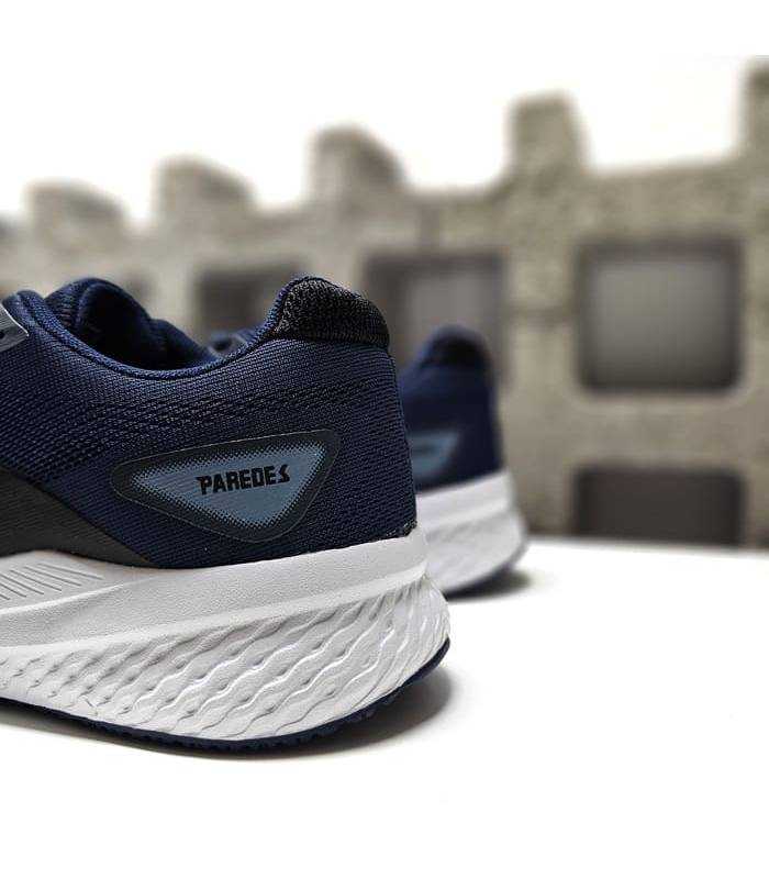 zapatillas deportivas azules marino hombre vista trasera Paredes