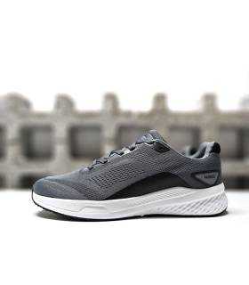 zapatillas deportivas hombre Paredes gris perfil