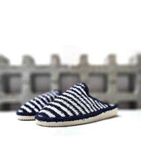 zapatilla casa mujer rayas marineras Pelusin verano
