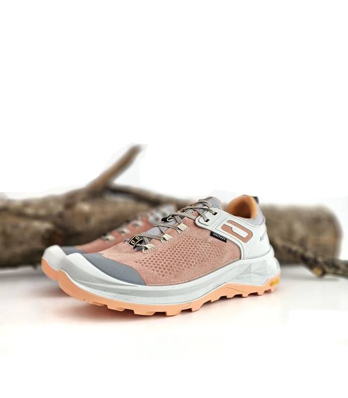 zapatillas senderismo mujer Nomad rosa Grisport suela Vibram