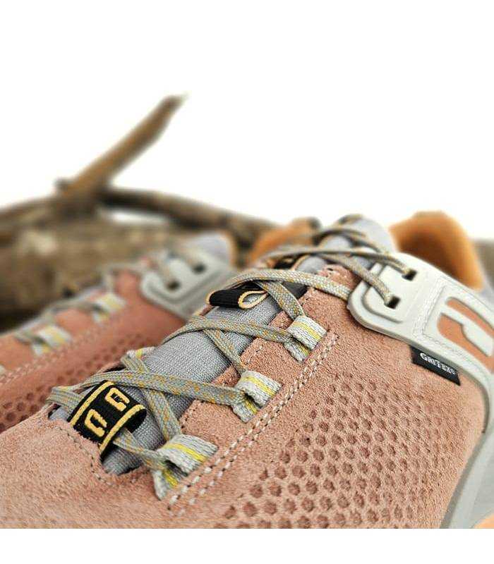 detalle cordones Up Toe y puntera reforzada Grisport Nomad mujer