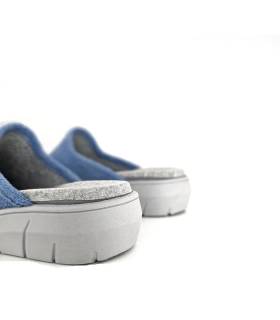 zapatilla mujer verano cuña vista talón