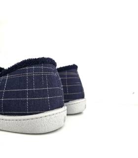 detalle talón zapatilla casa hombre Plumaflex verano