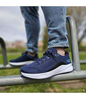 zapatilla verano hombre Paredes azul marino puestas