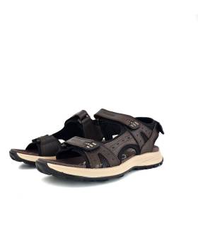 sandalia outdoor hombre marrón piel nobuck Paredes suela Phylon