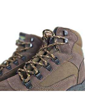 botas Fortun trekking marrón vista trasera talón reforzado