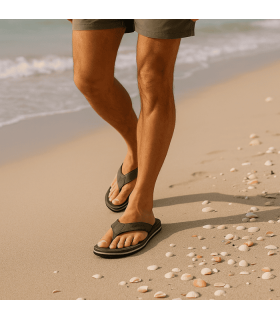 Chanclas dedo hombre cómodas Nicoboco Costs playa