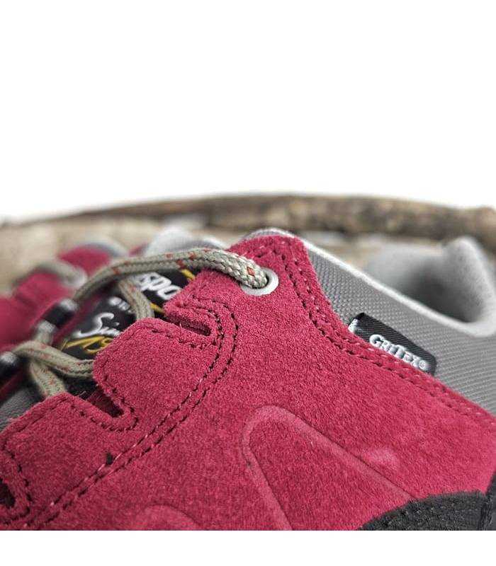 Zapatilla de trekking membrana Gritex de Grisport burdeos
