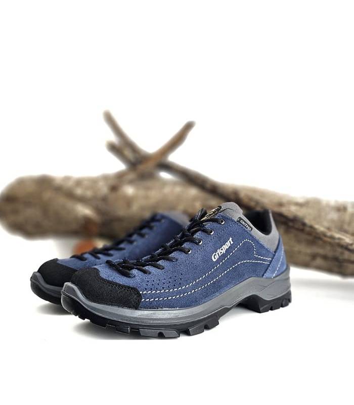 Zapatillas de senderismo de mujer azules con memebran impermeable