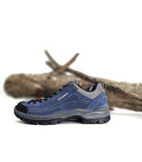 Vista de perfil de las zapatillas de mujer para trekking de grisport
