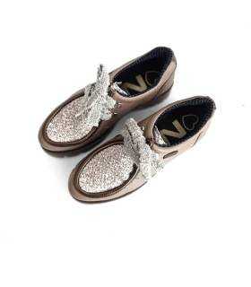 zapato mujer piel y pelo con membrana Kam.XTREm