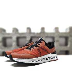 zapatillas deportivas casual XTI hombre naranjas y negras diseño ligero