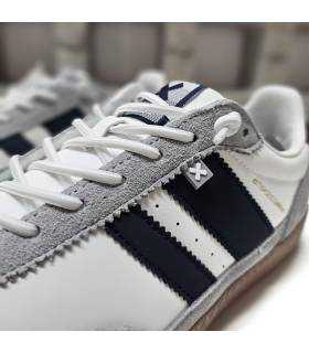 zapatillas deportivas blancas Xti hombre detalle cordones y lengüeta