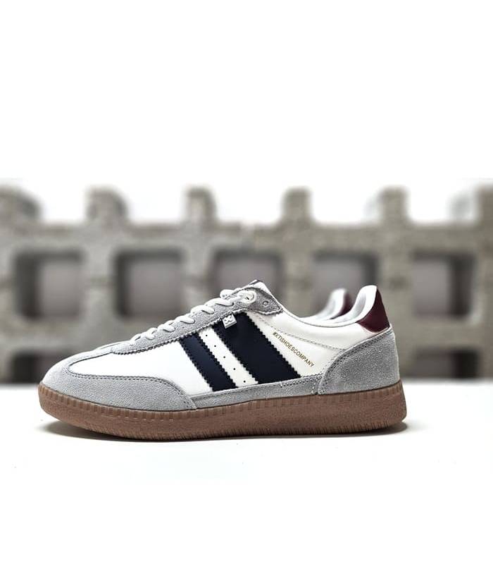 zapatillas deportivas blancas Xti hombre vista lateral perfil