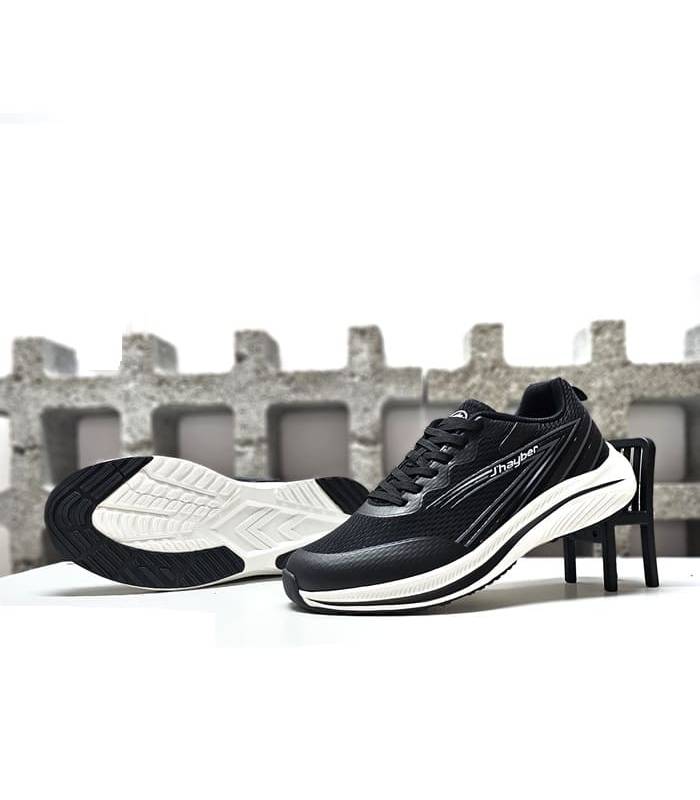 deportivas J’hayber hombre running negras, vista de la suela ligera