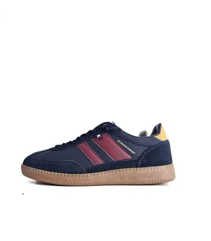 zapatillas casual azules Xti hombre vista lateral perfil