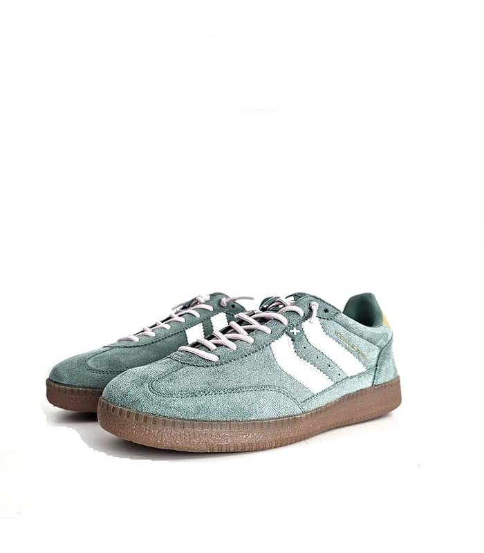 zapatillas xti mujer verde medio perfil